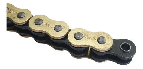 Cadena 520x116l Mx2 Reforzada C/oring Dorada 250z Ns200 N250