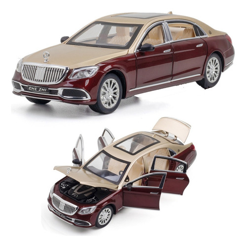 Benz Maybach S600 Miniatura Metal Coche Ejecutivo Negocios