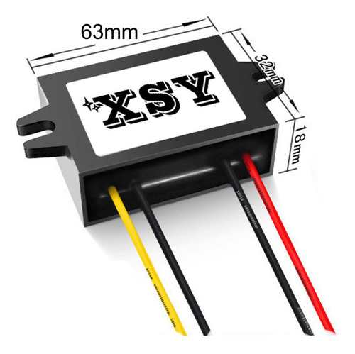Conversor De Energia Para Carro, Adaptador, 15v 80v A 12v2a