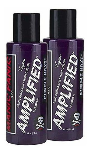 Tinte Para Cabello Morado Intenso Amplificado 2 Unidades