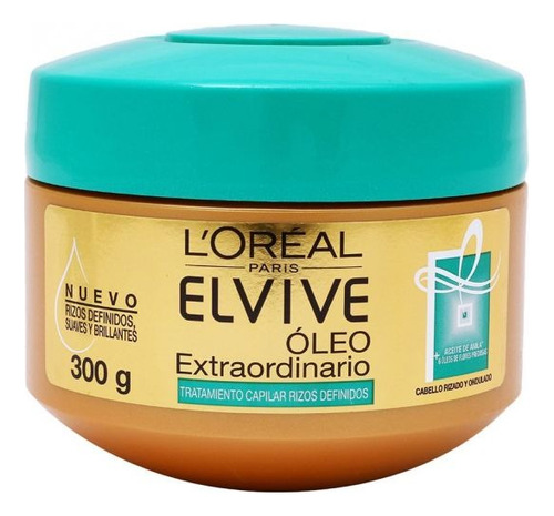 Elvive Oleo Extraordinario Tratamiento Para Rizos 300gr