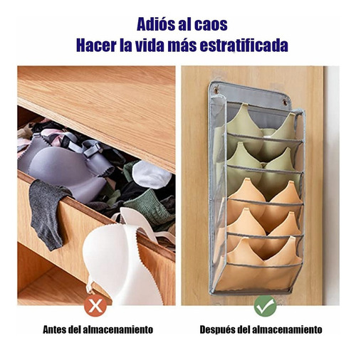 Bolsa De Almacenamiento Montada En La Pared, Plegable