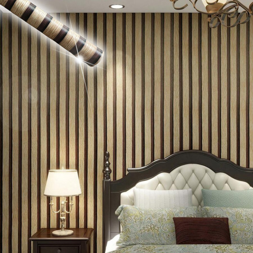 Adesivo Decorativo Papel De Parede Ripas Zara Geométrico 10m Cor Ripado 03