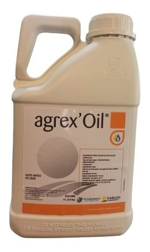 Agrex Oleo Vegetal 5l Espalhante Adesivo Tradecorp