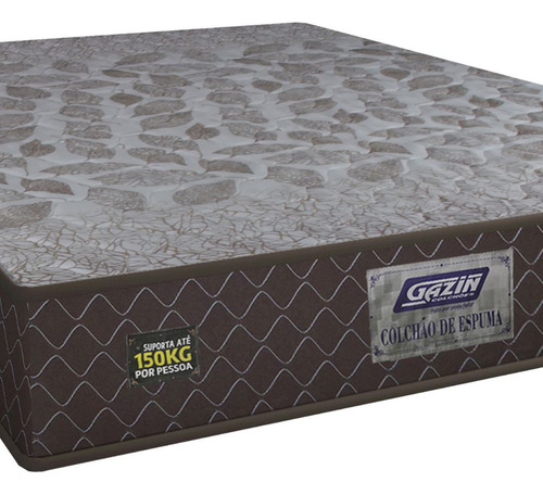 Colchão Casal Composto Densidade 60 Sonopro 1,58x1,98x0,18 Cor Marrom