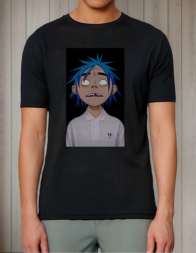 Remera Gorillaz Portada 2d Noodle Murdoc Nicals Russel Hobbs
