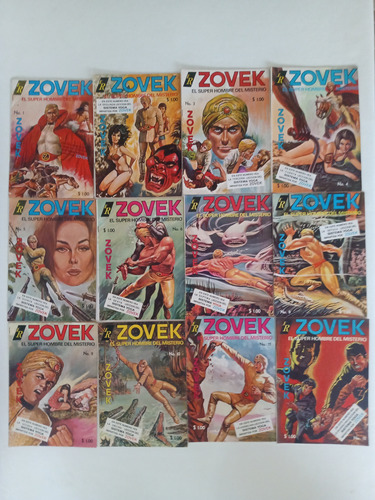 Revistas Zovek El Super Hombre Del Misterio