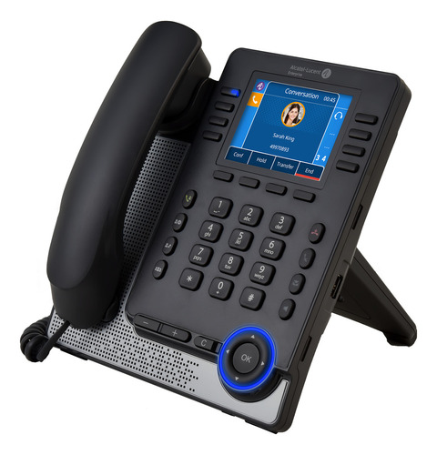 Telefone Ip Alcatel-lucent M7 Tela Colorido Poe Bluetooth