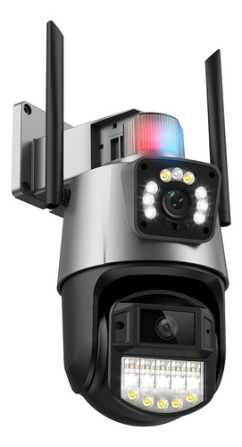 Cámara de seguridad  ANBERX P15Q Wireless con resolución de 8MP visión nocturna incluida negra