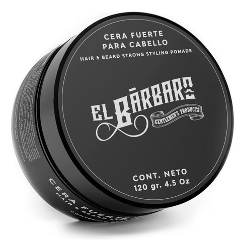 Fijador para el cabello en cera El Barbaro Cera en pack x 3 unidades