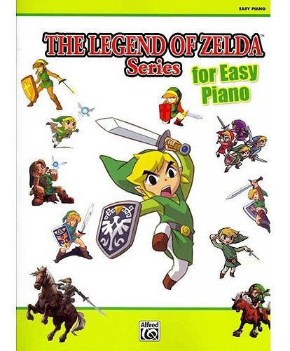 La Leyenda De Zelda Serie Para Piano Fácil