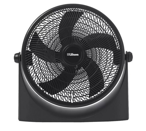 Turbo Ventilador Liliana Vtf20p Reclinable Negro