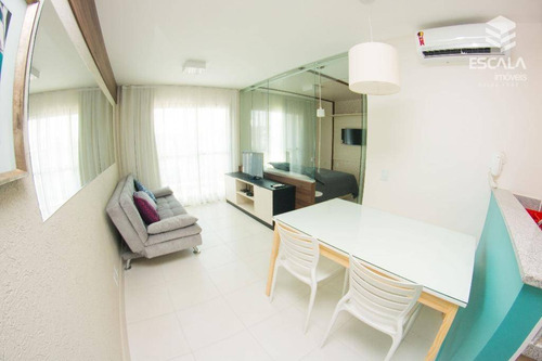 Imagem 3 de 30 de Apartamento Com 1 Dormitório Para Alugar, 39 M² Por R$ 250,00/dia - Cumbuco - Caucaia/ce - Ap1082