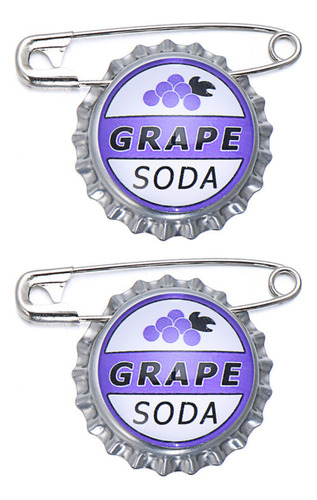 Broches De Soda Grape - PelĂcula Up (2 Piezas)