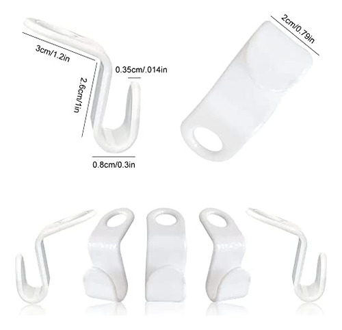 Conectores De Ganchos Para Perchas De Ropa, 120pcs Ganchos M