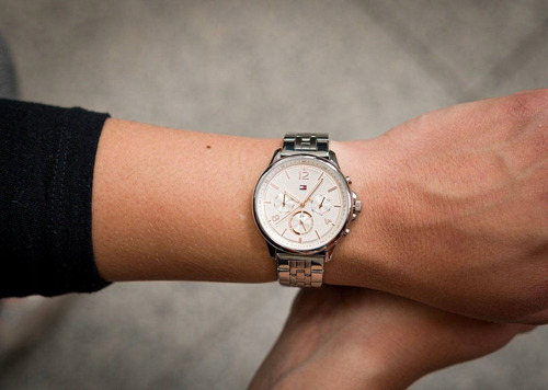 Reloj Tommy Hilfiger Harper 1782222 De Acero Inox. P/mujer