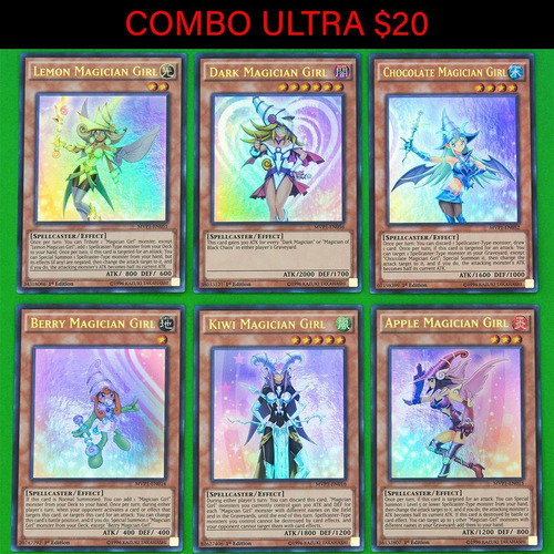 Combo Maga Oscura (magician Girl) - Cartas Yugioh