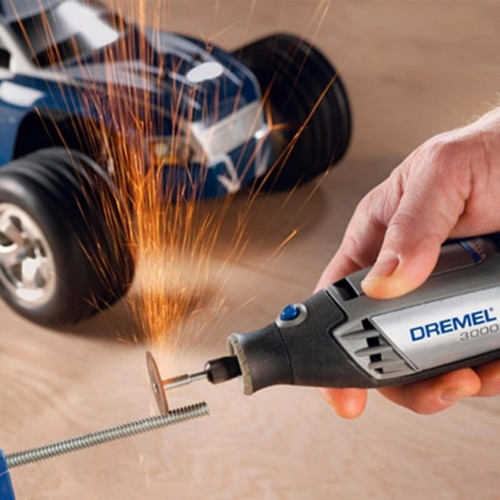 Imagem 10 de 10 de Micro Retífica 3000 Com 10 Acessórios - Dremel 110v Ou 220v