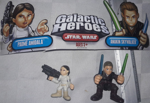Star Wars Galactic Heroes Padme Amidala & Anakin Skywalker H (Usado)