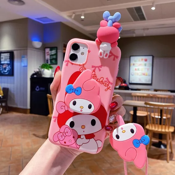 Funda Para iPhone Sanrio Hello Kitty 14 13 12 11 Pro Max Xs