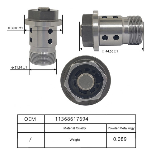 Hj1 Válvula De Control De Aceite Vvt Para Bmw 11368617694