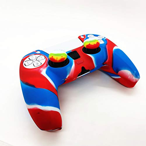 Pacote De Pele Antiderrapante Para Controlador Ps5 Com Tampa