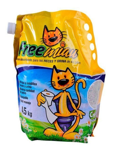 Arena Para Gatos Freemiau X 4.5 Kg