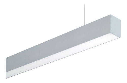 Luminaria Suspendida 25w Tasso Led Lucciola Luz Neutra 4000k Estructura Blanco
