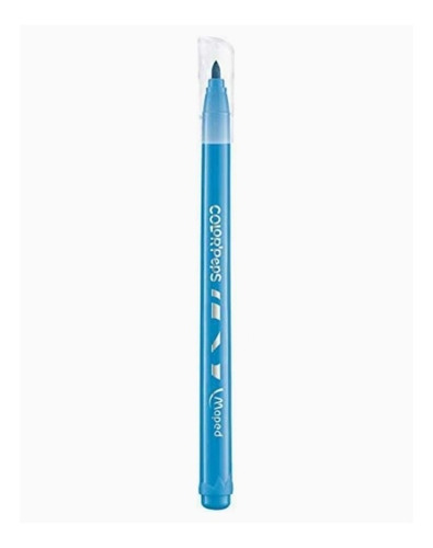 Plumines Escolares Maped Color'peps Ocean Lavables Con 12 Pz