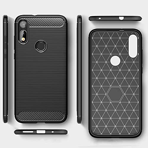 Vultic Carbon Fiber Funda Para Motorola Moto E 2020, Durable