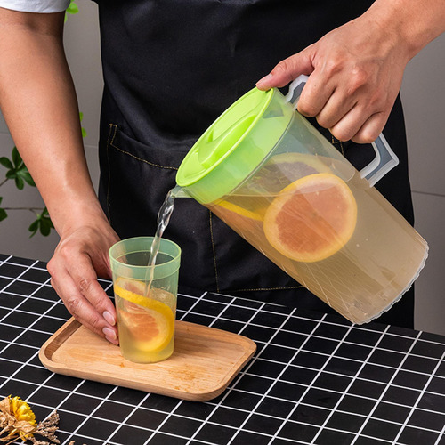 Jarra De Agua Con Jarra De Agua De Tapa Con Mango, Agua De