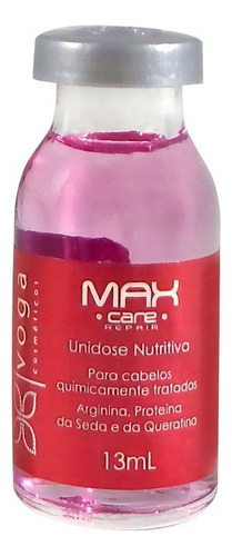 Ampola Reconstrutora Nutritiva Voga Max Care Repair 13ml