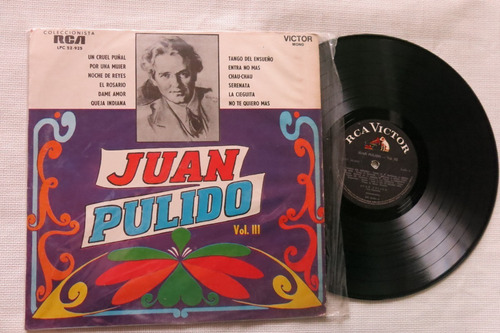 Vinyl Vinilo Lp Acetato Juan Pulido Tangos