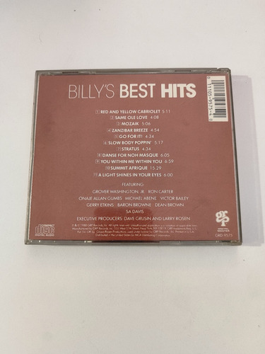 Billy Cobham Billys Best Hits (Usado)