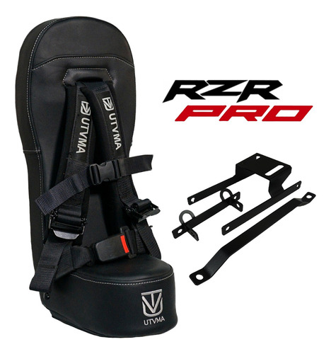 Asiento Trasero Niño Polaris Rzr Pro R Turbo R 4 Plazas