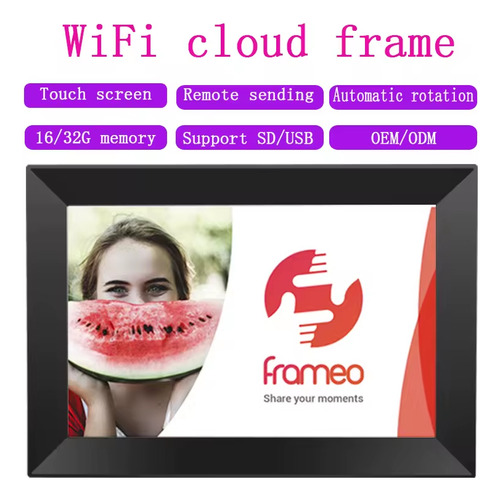Marco P Wifi Cloud De 10.1 Pulgadas Wifi Digital P Frame Tft