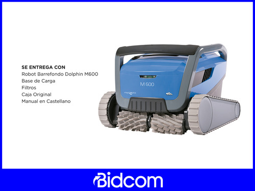 Robot Dolphin M600 Barrefondo Linea De Flotacion Wifi
