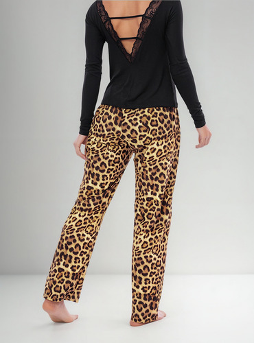 Pantalón Pijama 100% Colombiano Print Extra Suavidad Evozze