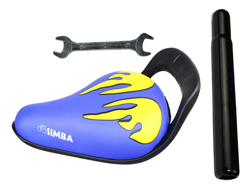 Asiento Para Bicicletas Para Niños Para Bicicletas Azul