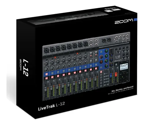 Console Mesa De Som Zoom Livetrak L12 L-12 100v/240v