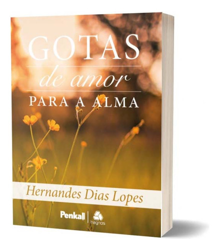 Livro Devocional Gotas De Amor Para A Alma, De Lopes, Hernandes Dias. Editora Hagnos, Capa Mole Em Português, 2021