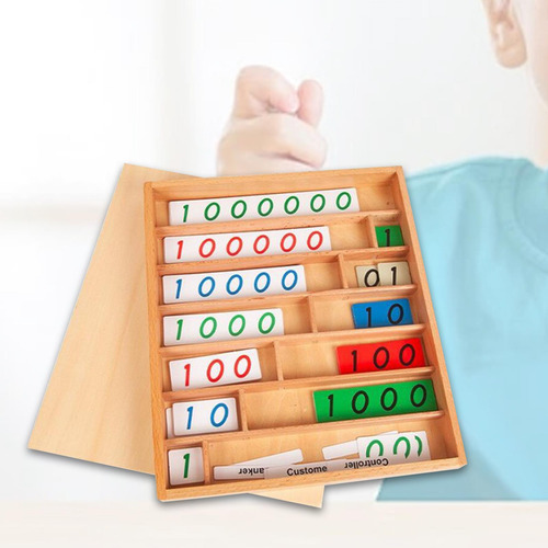 Juego De Banco Decimal, Juguete De Matemáticas, Material
