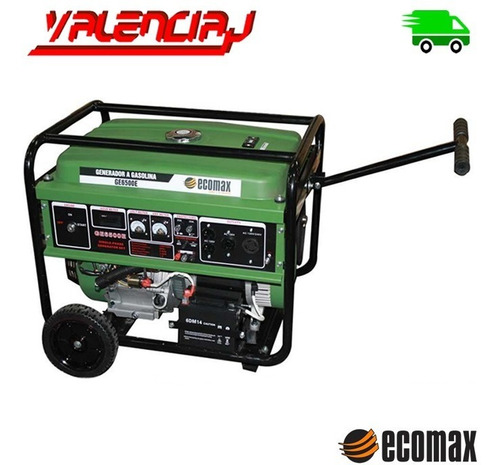 Generador Electrico Ecomax 6500 Kva Gasolina Ge6500e 110/240