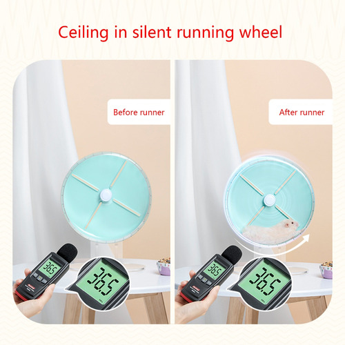 (pk) Running Disc Toy, Rueda De Ejercicio Supersilenciosa De