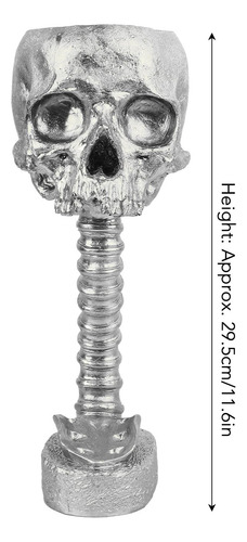 Juego De Soportes Skull Planter Spine, Innovador Y Exquisito