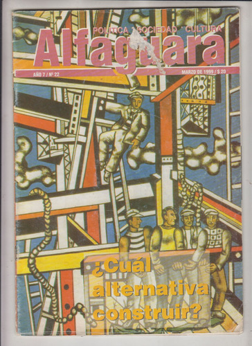 Uruguay Revista Alfaguara Nº 22 Centro Carlos Marx Año 1999