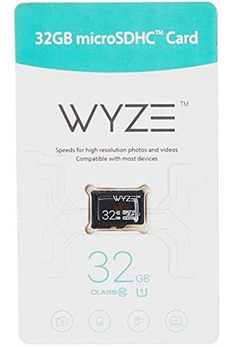 Wyze Labs Tarjeta Microsdhc De 32 Gb De Almacenamiento Expan