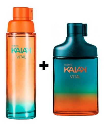 Perfume Kaiak  Vital Masculino + Femenino Natura