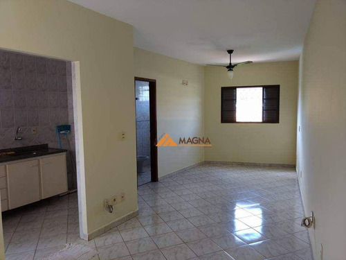 Kitnet Com 1 Dormitório Para Alugar, 37 M² Por R$ 600,00/mês - Centro - Ribeirão Preto/sp - Kn0009