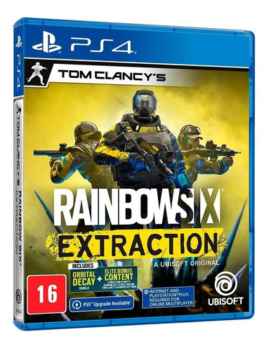 Tom Clancy's Rainbow Six Extraction Ps4 Mídia Física Lacrado